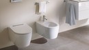 Toaleta oraz bidet w  nowej kolekcji, która łączy w sobie funkcjonalność i nowoczesny, prosty design